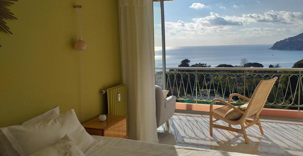 Vue Mer Exceptionnelle Entre Nice Et Monaco วีลล์ฟรองซ์-ซูร์-แมร์ ภายนอก รูปภาพ